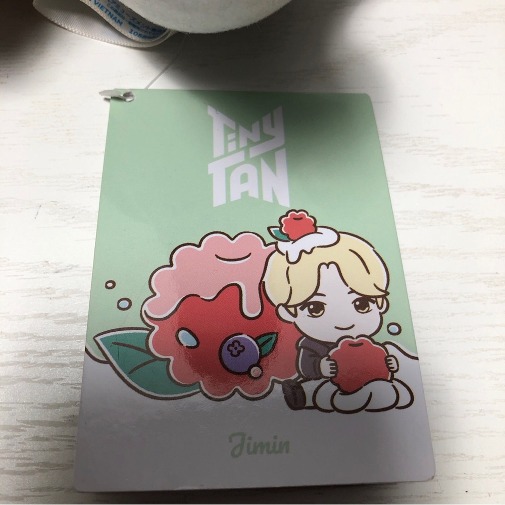 BTS Jimin TinyTAN Sweet Time Special Sitting Plush doll 10.5" Tall SEGA - Picture 4 of 7